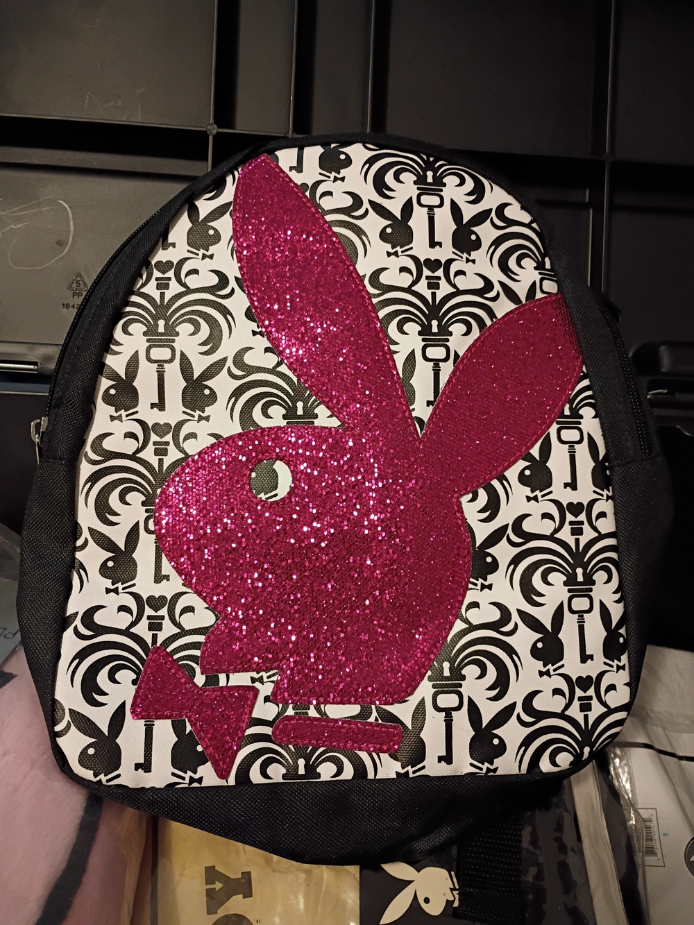 PLAYBOY  Glitter Bunny Backpack